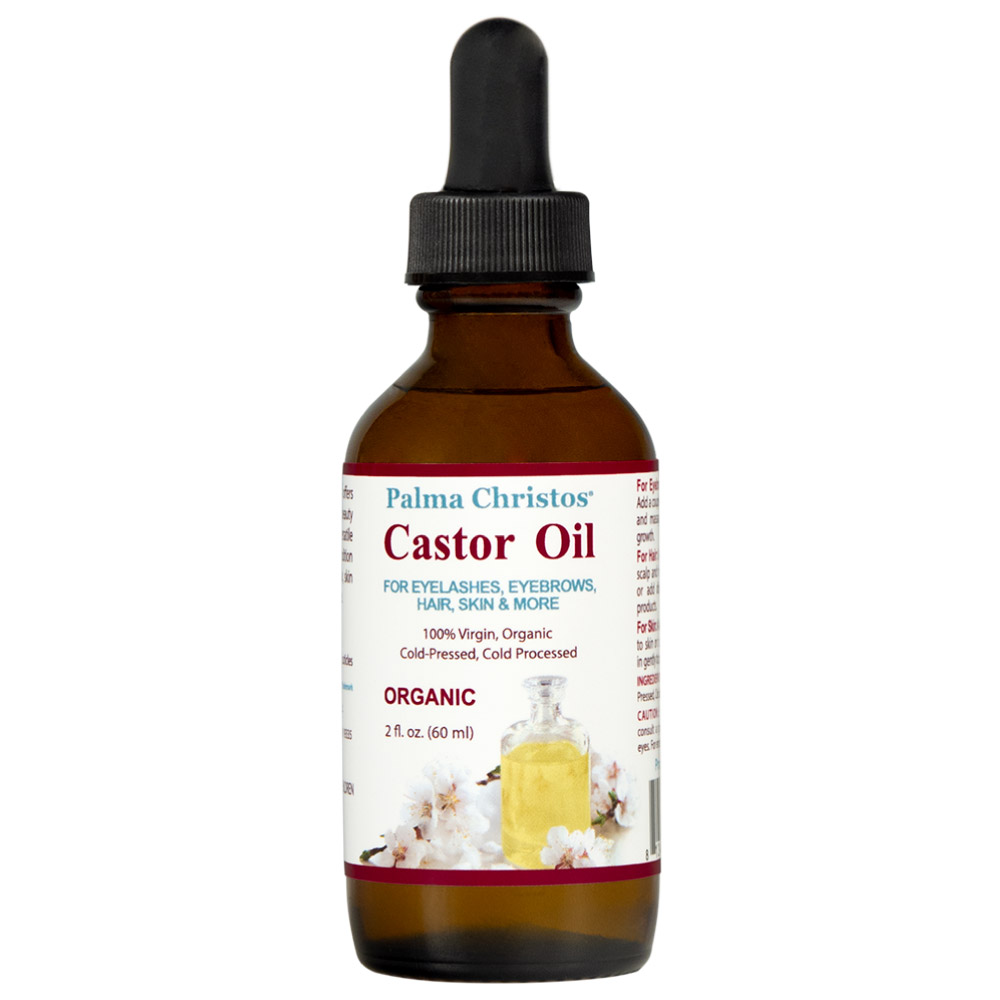 Palma Christos Organic Castor Oil, Dropper Bottle, 2 fl. oz.