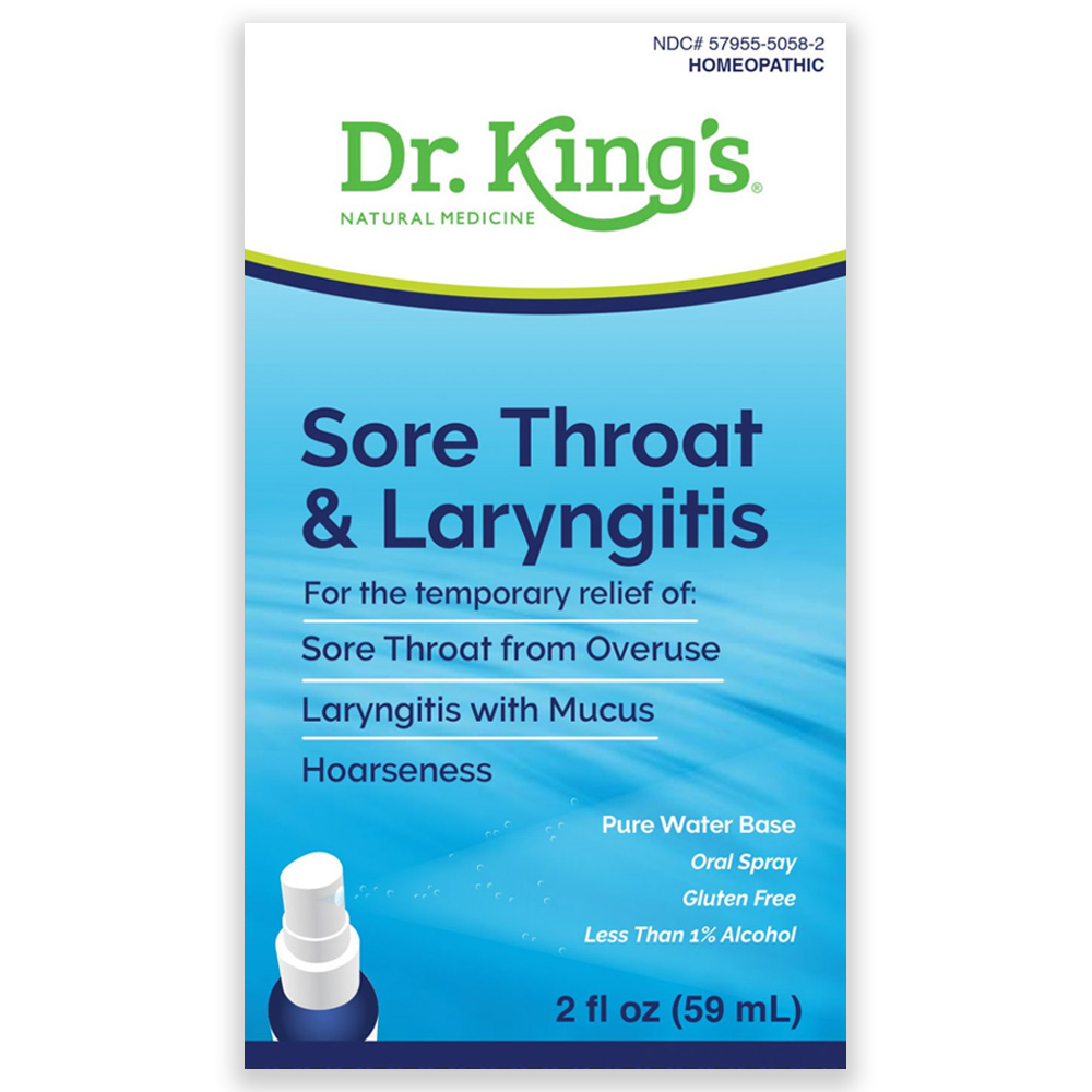 Sore Throat And Laryngitis Spray 2 Oz