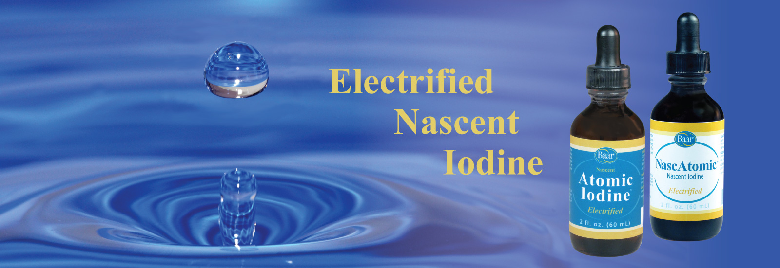 Electrified nascent iodine