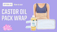 How to Use a Castor Oil Pack Wrap